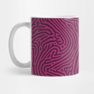 Liquid Turing Pattern (Purple Pink) Mug